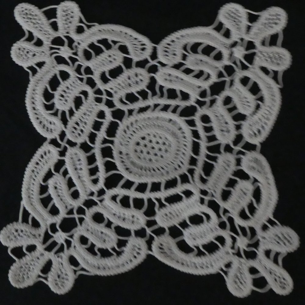 Beautiful Vintage Handmade Crochet Doily